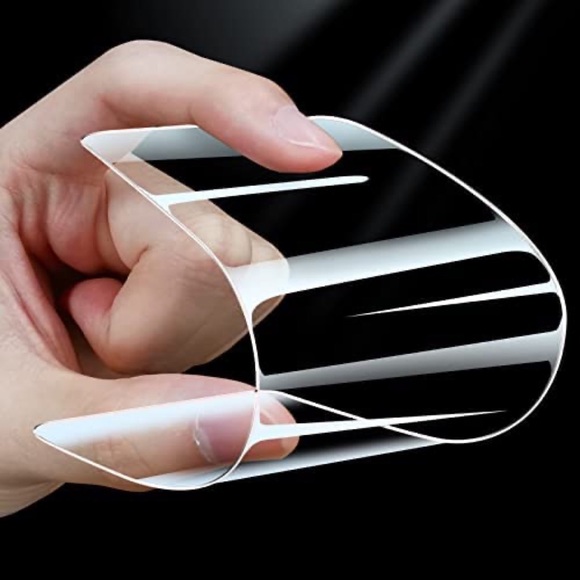 iPhone 12 Pro Ultra Clear Screen Protector Non Tempered Glass Full Coverage - Picture 1 of 6